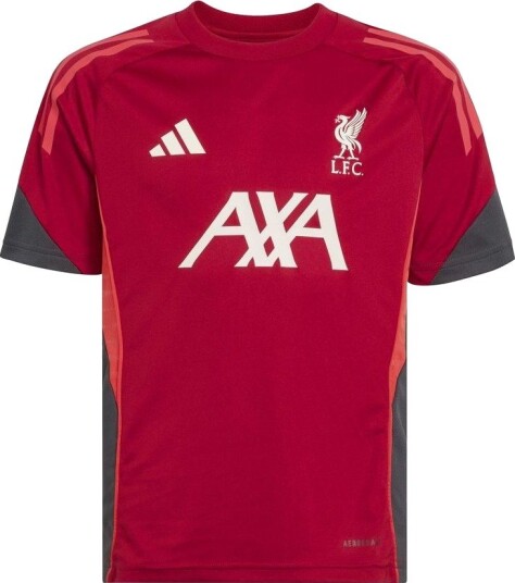 Liverpool Trenings T skjorte Tiro 25 Strawberry Red Barn adidas størrelse 140 cm