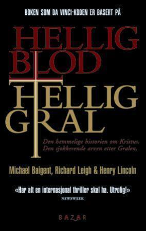 Hellig blod, hellig gral, Veldig pen bok / som ny