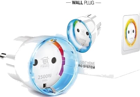 Fibaro Wall Plug 2 støpseladapter Fibaro Wall Plug 2 støpseladapter