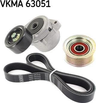Kileremsett SKF VKMA 63051 Kileremsett SKF VKMA 63051