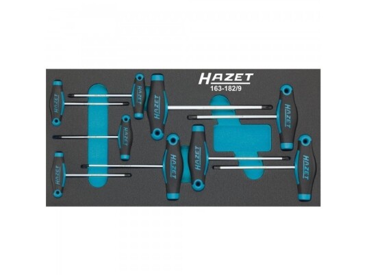 HAZET 163-182/9 Skrutrekkersett