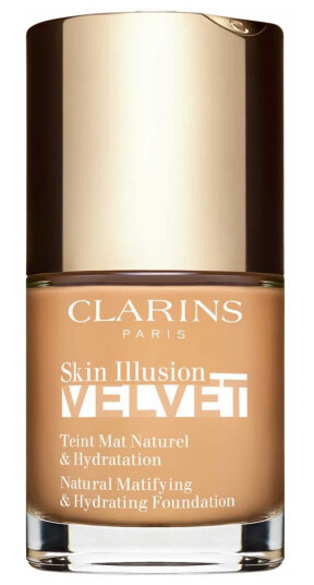 Clarins Skin Illusion Velvet Foundation 110.5W Tawny Fuktighetsgivende Flytende Make-up