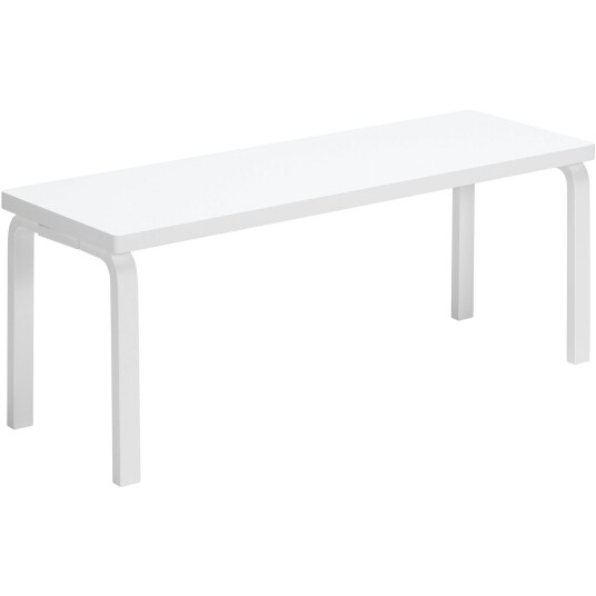 Artek 153A Benk White lacquered Bjørk Artek 153A Benk White lacquered Bjørk