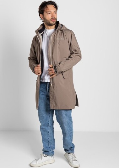 Dirtlej Weathershield regnjakke dark dust unisex