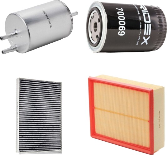 Filtersett RIDEX 4055F27822