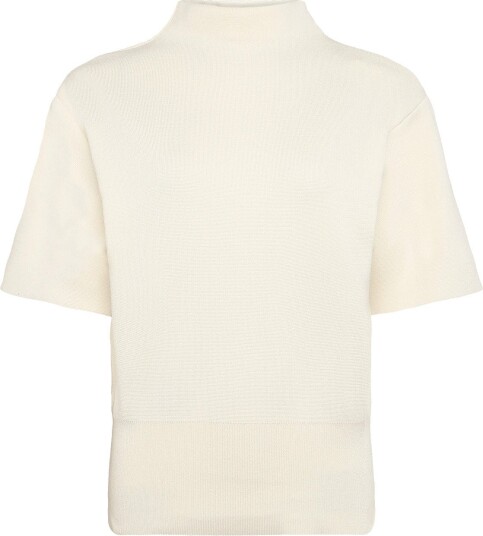 Mango Fine Knit Roll Neck Jumper LIGHT BEIGE XS