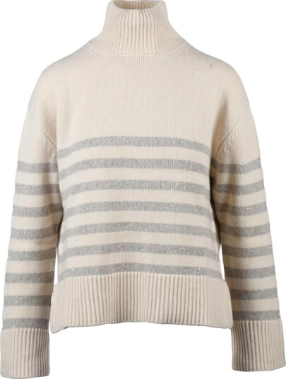 Peserico Dame Strikkevarer Beige XS,
