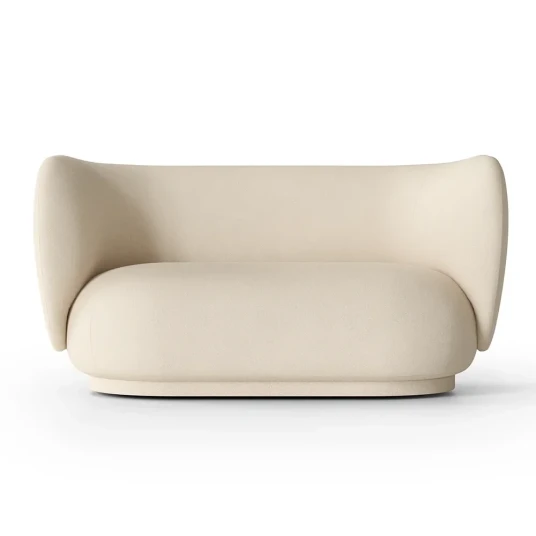 Ferm Living Rico 2 seter sofa Brushed   Off White