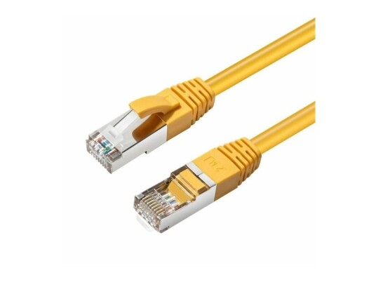 Microconnect Nettverkskabel Rj-45 Hann Til Rj-45 Hann 1.5 M Skjermet Beskyttet Tvunnet Parkabel Sttp Cat 6 Halogenfri Flertrådet Gul