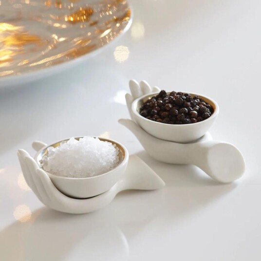 Jonathan Adler Eve Salt & Pepper Skåler 9x6,4xH7