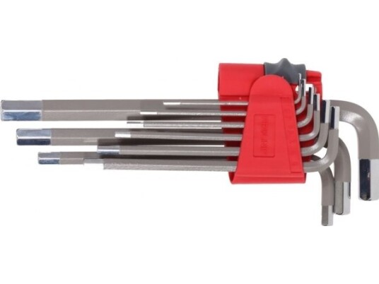 Pro-Line Lange Unbrakonøkler, Sett Med 9 Stk. 1,5-10Mm, S2, Proline Pro-Line Lange Unbrakonøkler, Sett Med 9 Stk. 1,5-10Mm, S2, Proline