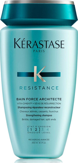 Kérastase Resistance Bain Force Architecte 250 ml Styrkende Sjampo for Slitt Hår Kérastase Resistance Bain Force Architecte 250 ml Styrkende Sjampo for Slitt Hår