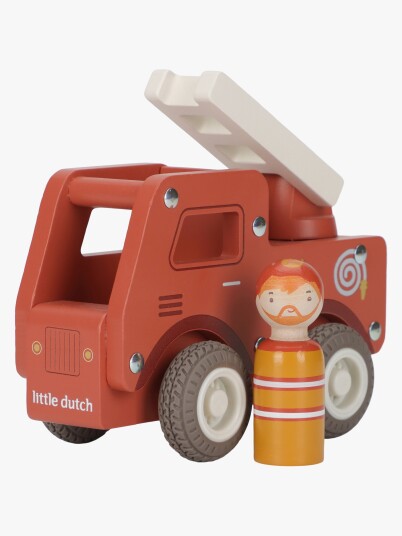 Little Dutch Little Dutch - Firetruck W/1 Pegdoll Fsc - Red - ONE SIZE Little Dutch Little Dutch - Firetruck W/1 Pegdoll Fsc - Red - ONE SIZE