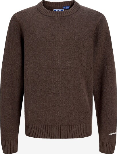 Jack & Jones Junior   Genser jorNorrebro Knit Crew Neck LN Jnr   Svart