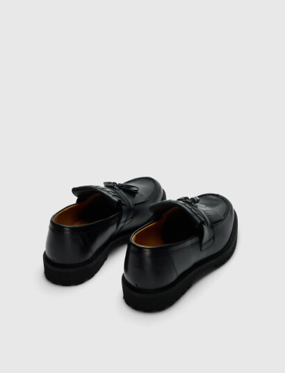 Selected Slhhugo Leather Kiltie Tassel Loafer Black 41 Selected Slhhugo Leather Kiltie Tassel Loafer Black 41
