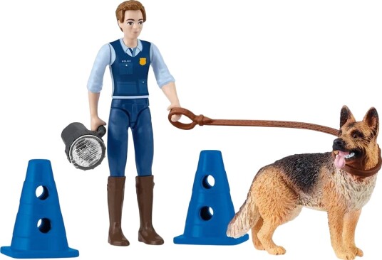Schleich Pocket Politi Utrykkningssett 81466 - Figurer