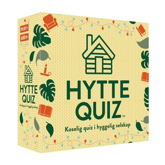 Hytte Quiz - Familienes Spørrespill med Morsomme Fakta fra Kylskåpspoesi
