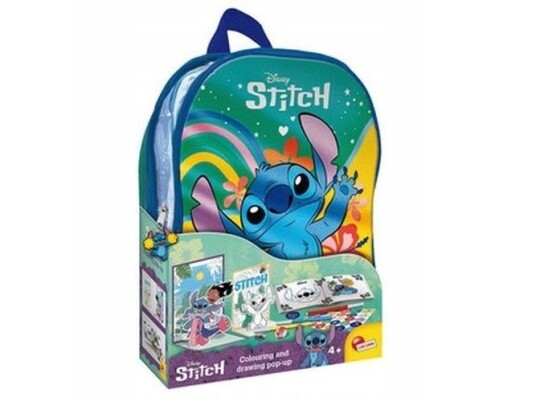Lisciani Stitch Tegneskole Med Ryggsekk
