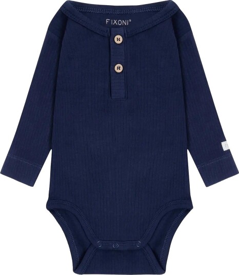 Fixoni Body Ls Rib NAVY BLAZER 44
