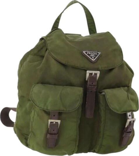 Prada Vintage, unisex, Pre-owned, Grønn, ONE SIZE,