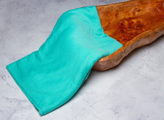 Pledd til underlag - Elastisk - 150x150 cm - Havskum
