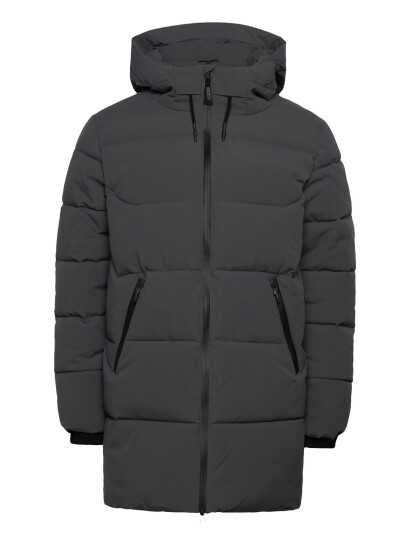 Woodbird Wbjoseph Tech Long Jacket - Grey - L