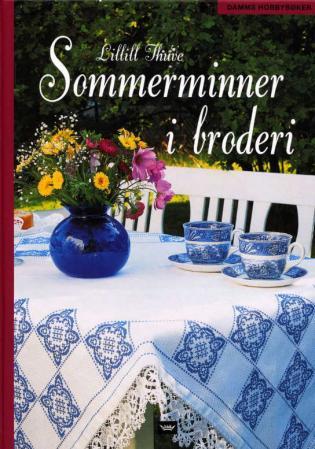 Sommerminner i broderi Innbundet Pent brukt bok