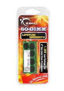 G.SKILL DDR3L - modul - 8 GB - SO DIMM 204-pin - 1600 MHz
