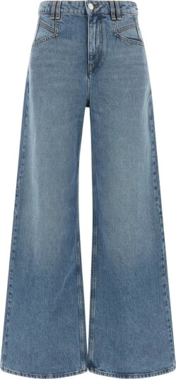 Marant étoile Dame Jeans Blå XS,