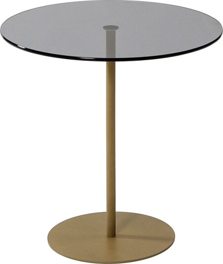 Chill-Out Sidebord 50x50 cm Gull/Mørkgrå - Hanah Home