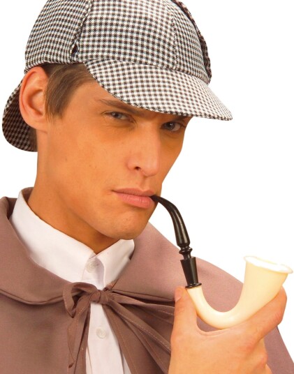 Sherlock Holmes Dektektiv Pipe Kostymetilbehør
