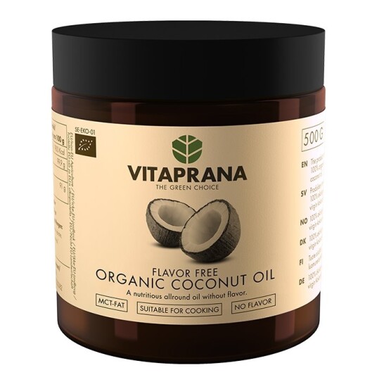Flavor Free Organic Coconut Oil, 500 ml Flavor Free Organic Coconut Oil, 500 ml