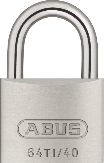 Abus Hengelås 64Ti/40 mm, Lik Lås, Titalium