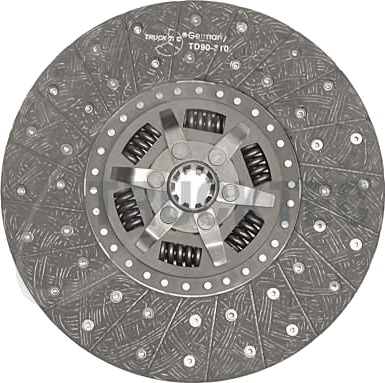 Clutchplate TRUCKTEC AUTOMOTIVE 01.23.100