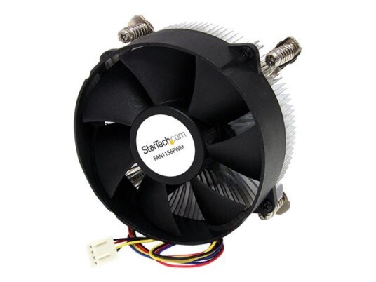StarTech 95mm CPU Cooler Fan with Heatsink for Socket LGA1156/1155 - w/ Pulse Width Modulation (PWM) (FAN1156PWM) - prosessorkjøler