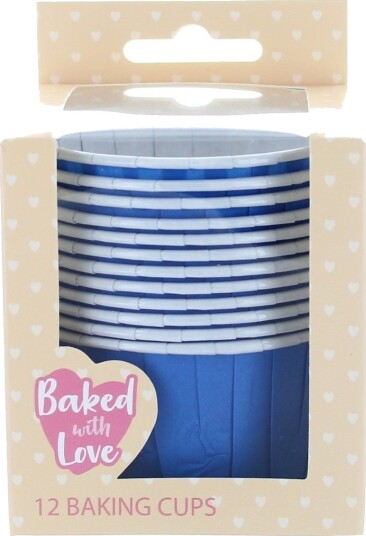 Culpitt Nut Cups Marineblå Pk/12 