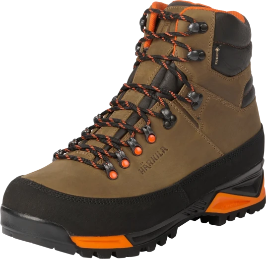 Härkila Saxnäs GTX Orange Støvler Herre Mid Brown//orange 45 45 Härkila Saxnäs GTX Orange Støvler Herre Mid Brown//orange 45 45