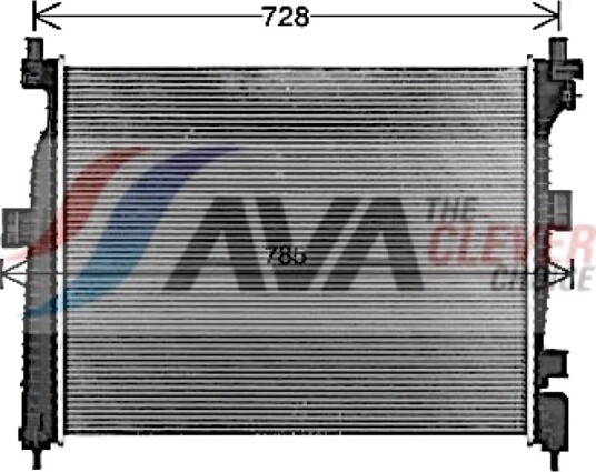 Radiator AVA Clever Choice JE2088