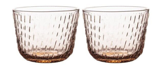 Marimekko Syksy glass 20 cl 2 stk Copper