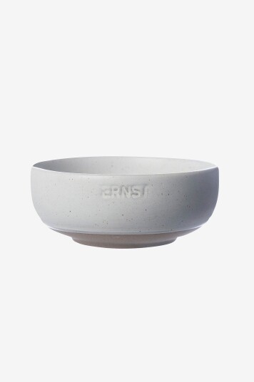 ERNST Skål d11 h4,5 cm vit/natur bunn 2 pk Hvit ERNST Skål d11 h4,5 cm vit/natur bunn 2 pk Hvit