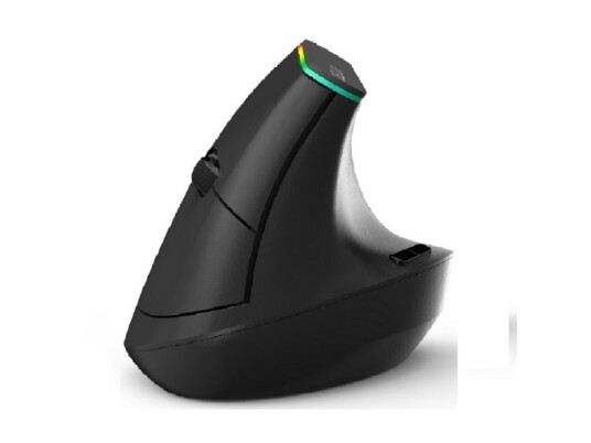 Delux M618c Høyre Hendt Optisk Rf Kabel-Fri 1600 Dpi Sort