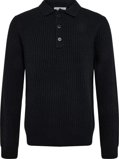 Casual Friday Cfalbret 0335 Polo Knit - BLACK BEAUTY - S
