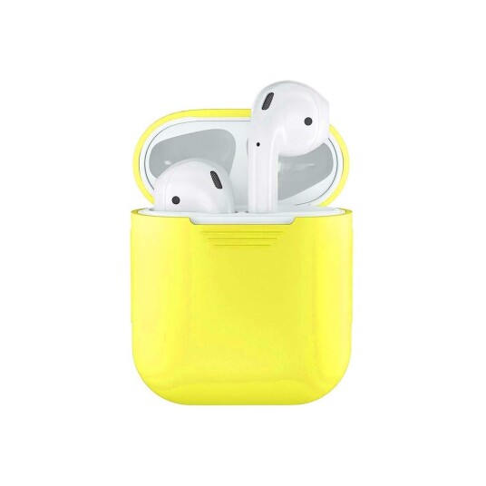 Beskyttelse for Airpods - Gul