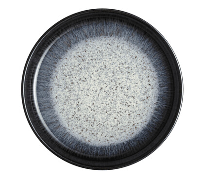 Denby Halo Coupe tallerken 17 cm Blå-grå-svart 1737472-01-0 1737473-01-0 Denby Halo Coupe tallerken 17 cm Blå-grå-svart 1737472-01-0 1737473-01-0