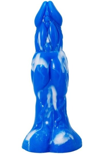 Fantasycolors Dildo Wolorz Blue-White 23 cm