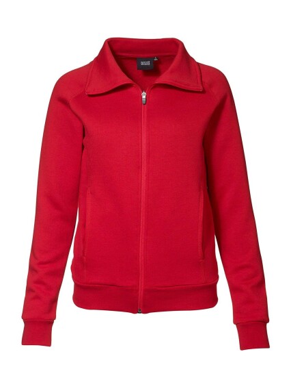 ID Cardigan Sweatshirt til Dame Rød
