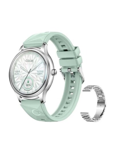 Smartklokke Colmi L28 Zielony (L28 Silver-Green)
