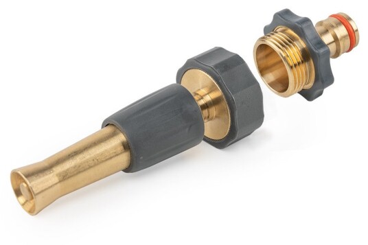 Bradas Justerbar hagevanner messing 3/4" 10 cm