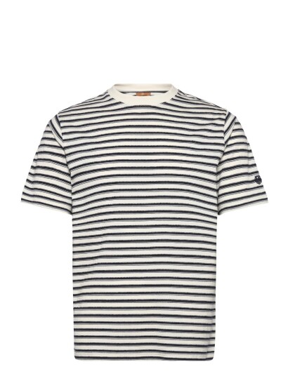 Mos Mosh Gallery Mmgdani Stripe O Ss Tee Multi/patterned XXL