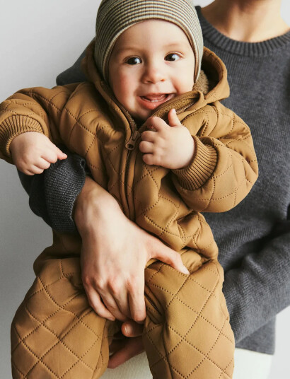 Wheat Thermo Suit Krammo - Beige - 62